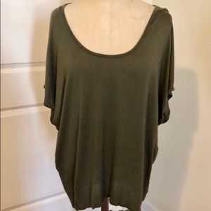Like new oversized Express dolman tee